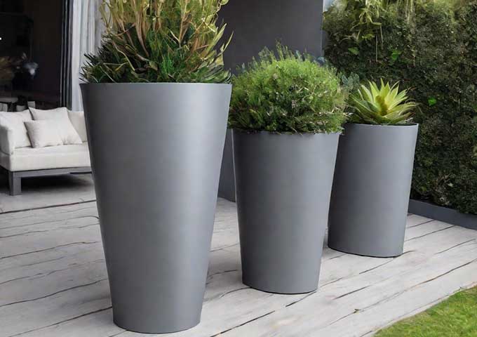 jardiniéres hautes