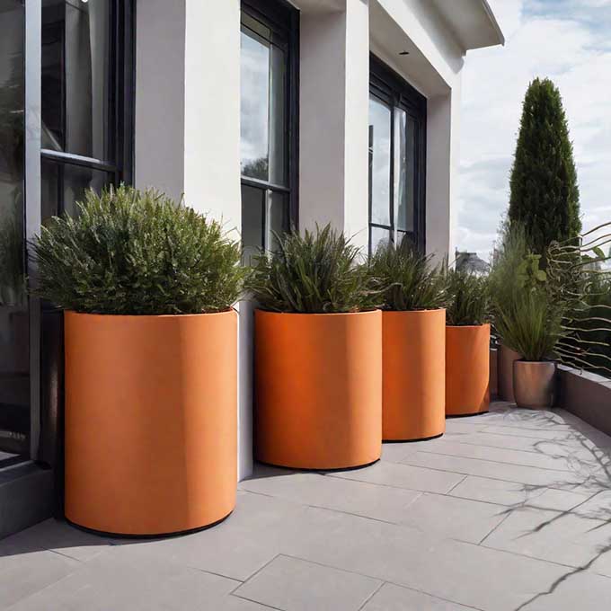 jardini&egrave;res en aluminium