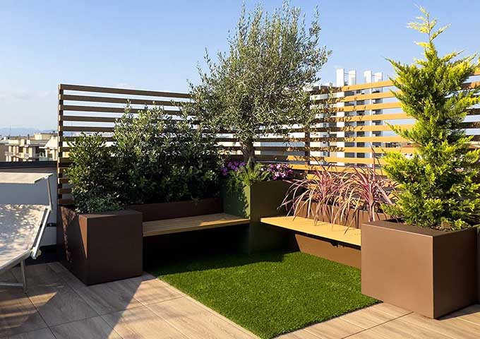 jardini&egrave;res avec assise